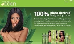 Review I Creme of Nature Straight From Eden Relaxer System