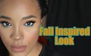 GRWM| Fall Inspired w/ Pop of Color | leiydbeauty