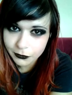 I did my first makeup tutorial video and uploaded on my youtube account, is a kind of simple gothic makeup to use at night.