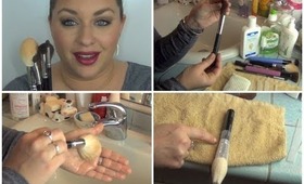 ::How to do:: PULIZIA PENNELLI MAKE-UP