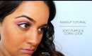 Makeup Tutorial - Soft Purple & Coral Look for Spring/Summer