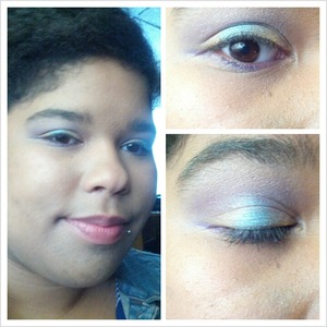 This look was inspired by the summer and the colors that felt like summer to me. 
