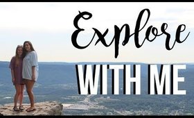 Explore With Me: Blue Cove Cliff Jumping, Lookout Moutain, + Chattanooga