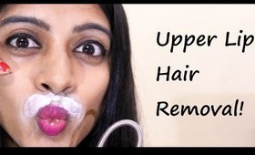 Upper Lip Hair Removal at Home _ (SuperWowStyle Prachi)