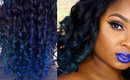 MSGlamhair.com Review for my  indigo blue /teal/emerald hair