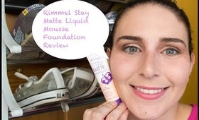 Rimmel Stay Matte Liquid Mousse Foundation Review