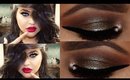 Sparkly Holiday Glam Makeup 2015