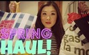 Spring Haul: H&M, Zara, F21, Sephora, B&BW, Drugstore! ♥