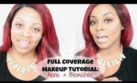 How I Cover My Acne Scars & Blemishes: FULL Coverage Talk Tutorial