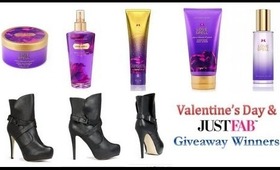 ♥Giveaway Winners | Valentine's Day & JustFab♥