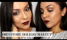 Drugstore Holiday Makeup | Rosegold Liner - TrinaDuhra