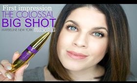 First Impression: Maybelline The Colossal Big Shot Mascara | @girlythingsby_e