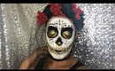 Golden Glitter Sugar Skull | Halloween Tutorial
