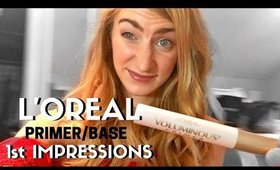 NEW L'oreal Voluminous Primer Review