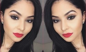 Get Ready With Me: Matte Eyes & Bright Lips