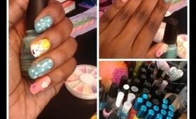 Spring/Easter 3D Nail Art Tutorial