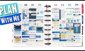 Plan as I go: GOLDEN NAUTICAL Plan With Me COLLAB ft RubyTrev | MAMBI Happy Planner #57