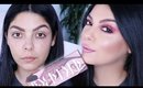NEW URBAN DECAY BACKTALK PALETTE REVIEW FIRST IMPRESSIONS EASY MAKEUP TUTORIAL | SCCASTANEDA
