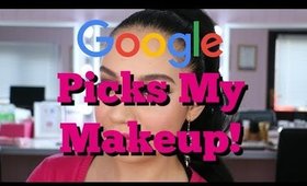 Google Picks My Makeup | ChristineMUA