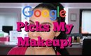 Google Picks My Makeup | ChristineMUA