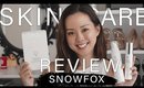 SKINCARE REVIEW  ∙ INDY BRAND SNOW FOX