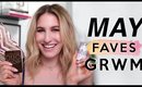 Get Ready With Me USING My MAY FAVORITES | Jamie Paige