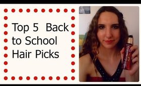 5 Hair Picks for Back to School