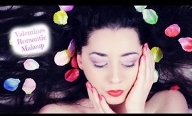 Valentines Day / Romantic Inspired Makeup! 2015