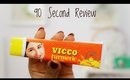 Vicco Turmeric Cream _ 90 Second Review | SuperWowStyle Prachi