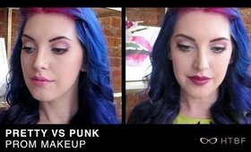 PROM / PARTY MAKEUP: PRETTY VS PUNK (Featuring Electric Palette)