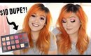 Huda Beauty Palette Dupe + Cut Crease Makeup Tutorial for Hooded Eyes