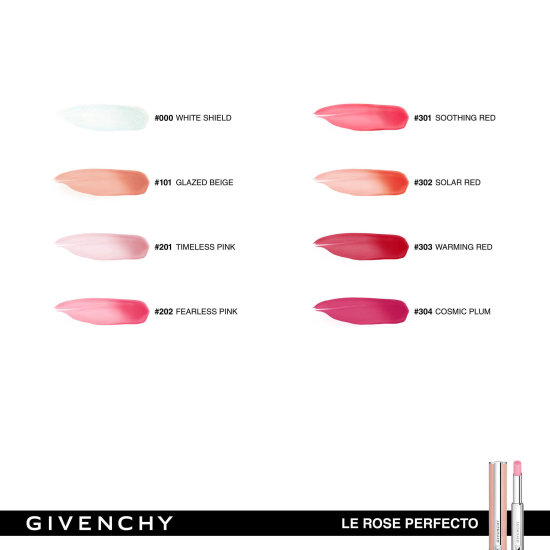 givenchy le rose perfecto swatch