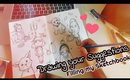 DRAWING your SUGGESTIONS! 💜 - filling my sketchbook with fall drawings