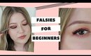 How To Master Applying False Eyelashes For Beginners | #BeautyBite