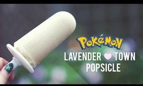 Pokemon Lavender Town Inspired Honey Milk Popsicle!