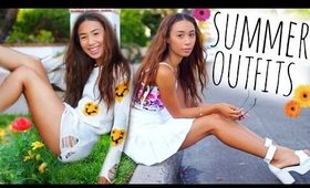Summer Lookbook 2014 ♡ 4 Outfit Ideas for Summer!