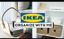 IKEA HOME ORGANIZATION IDEAS! IKEA ORGANIZE + SHOP WITH ME | Nastazsa