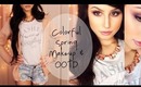 Colorful Spring Look and Quick OOTD Ft. TIME LOS ANGELES!