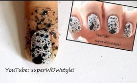 Crazy Splatter: Easy Nail Art Designs For Beginners _ SuperWowStyle Prachi