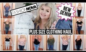 Fashion Nova Curve HUGE Plus Size Try On Haul | NEW DENIM 2019