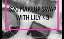 $20 Makeup Swap with Lily | AshleySueMakeup
