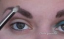 Brown & Teal Cut Crease Makeup Tutorial (Request)