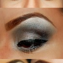 Frosty Nights/ black and silver  look