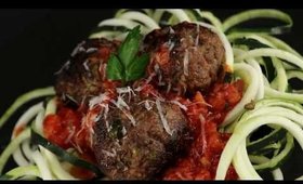 Lamb Meatballs with Eggplant Arrabbiata Sauce
