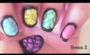 Kpoppin' Nails: Cracked Glitter Eggs Nail Tutorial