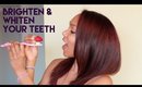 Whiten & Brighten Your Teeth {at home}