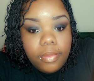 i love a clasic smokey eye. i think this one worked out well on me. all coastal scents makeup