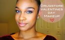 Get Ready With Me: Valentine's Day Makeup (All Drugstore Makeup)