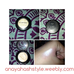 I love M•A•C and I did a review on this eye shadow on my BLOG so got check it out www.anayahashstyle.weebly.com
