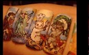 Magiczna wyspa nail art magical island wzorki na paznokcie